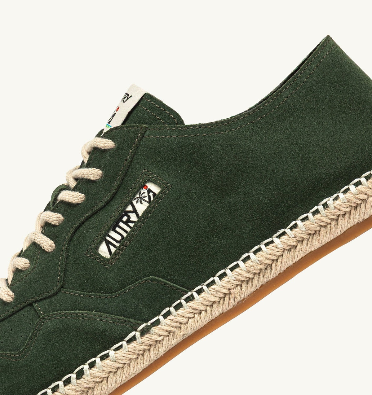 AUTRY Man SANDY ESPADRILLES IN MOSS SUEDE