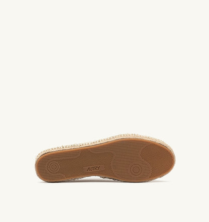 AUTRY Man SANDY ESPADRILLES IN IVORY CANVAS