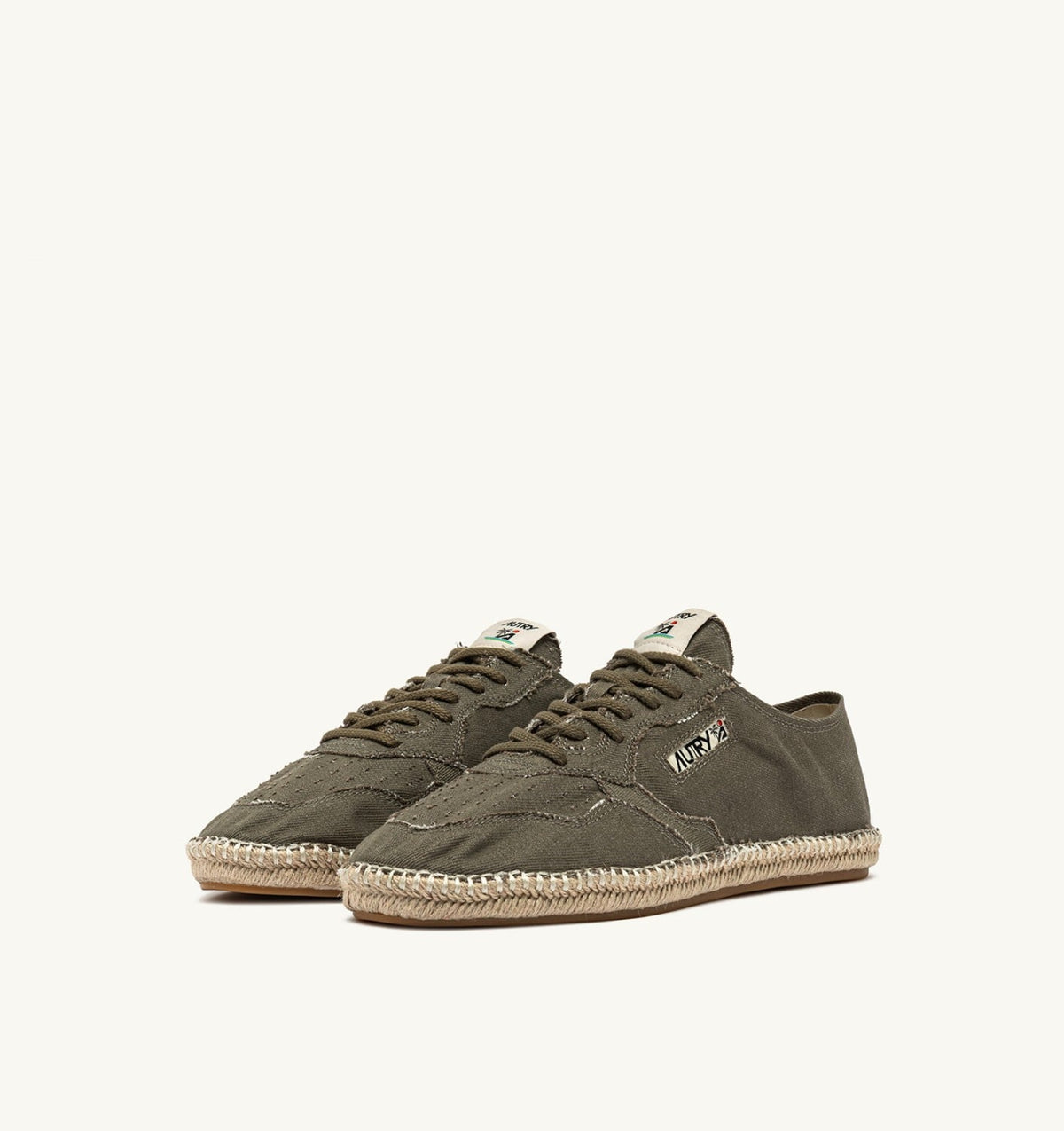 AUTRY Man SANDY ESPADRILLES IN MILITARY CANVAS