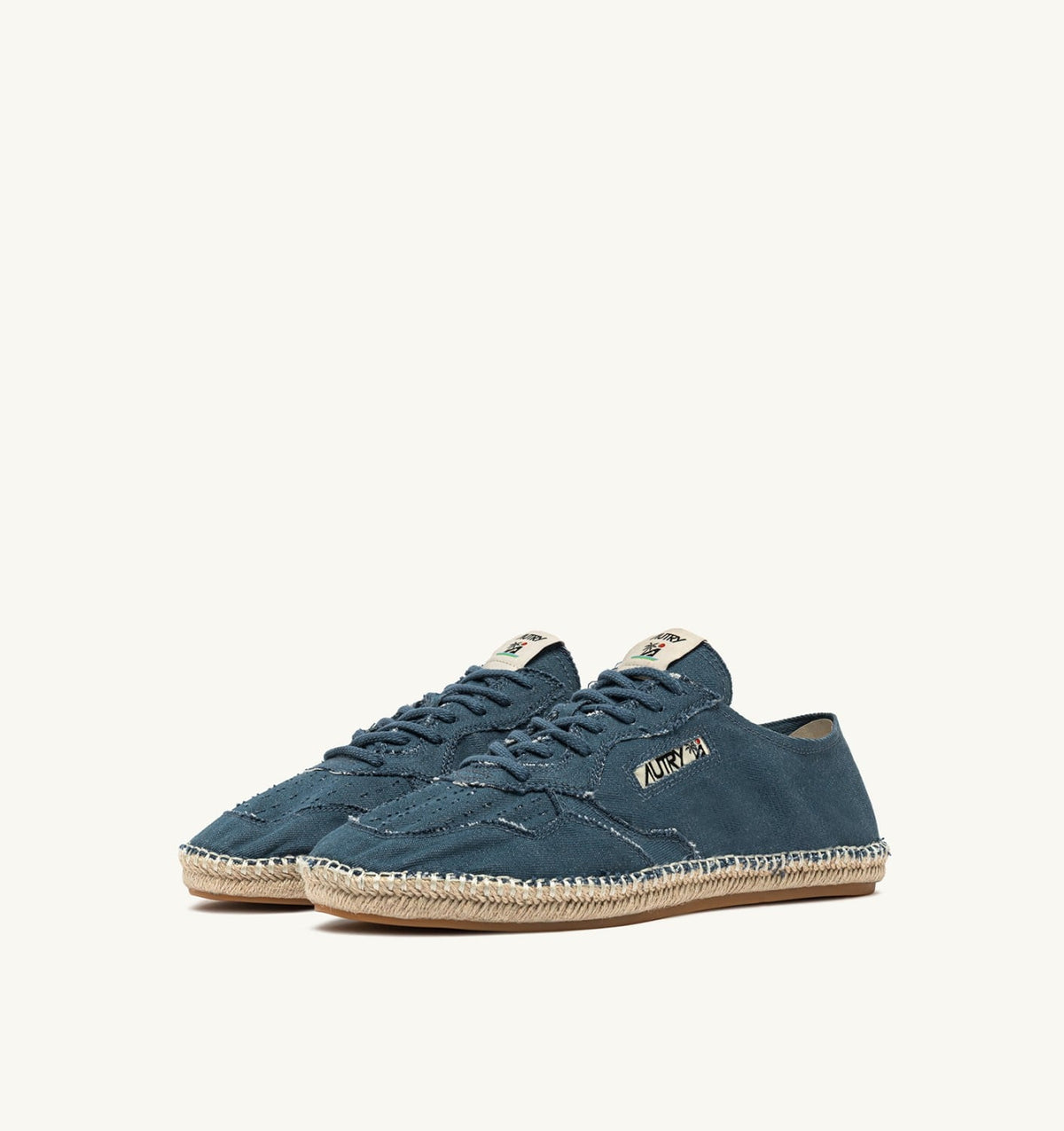 AUTRY Man SANDY ESPADRILLES IN DENIM CANVAS