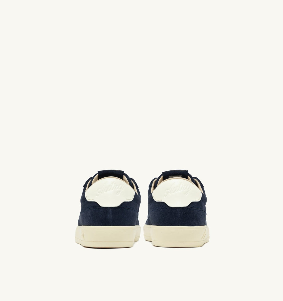 AUTRY Man WINDSCAPE LOW SNEAKERS IN NAVY AND MARSHMALLOW SUEDE