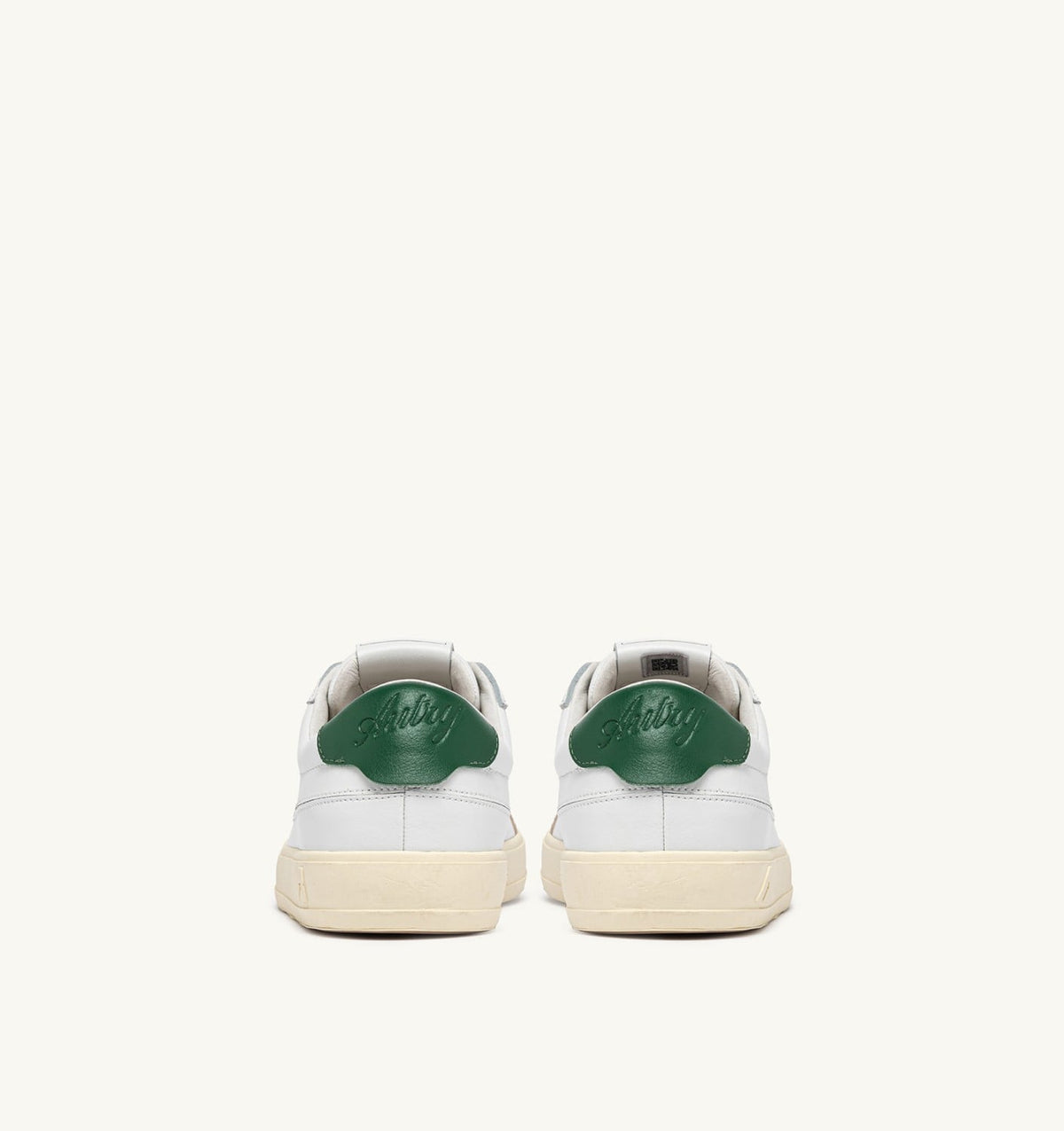 AUTRY Man WINDSCAPE LOW SNEAKERS IN WHITE AND AMAZON LEATHER