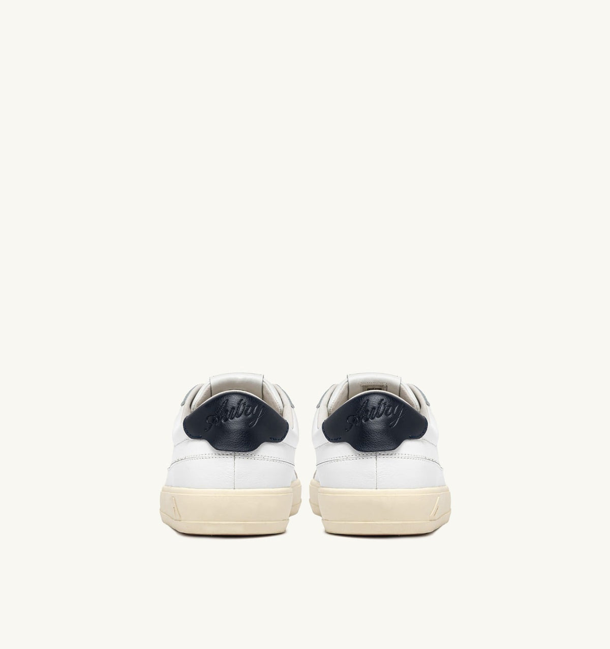 AUTRY Man WINDSCAPE LOW SNEAKERS IN WHITE AND SPACE LEATHER