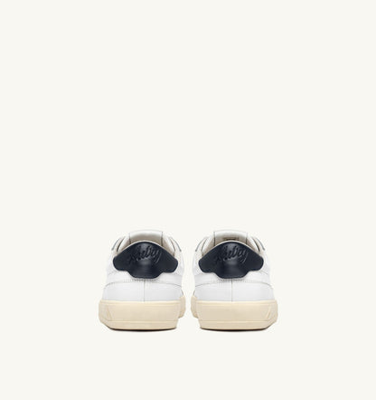 AUTRY Man WINDSCAPE LOW SNEAKERS IN WHITE AND SPACE LEATHER