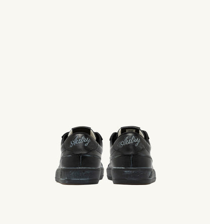 AUTRY Man WINDSCAPE LOW SUPER VINTAGE SNEAKERS IN BLACK LEATHER