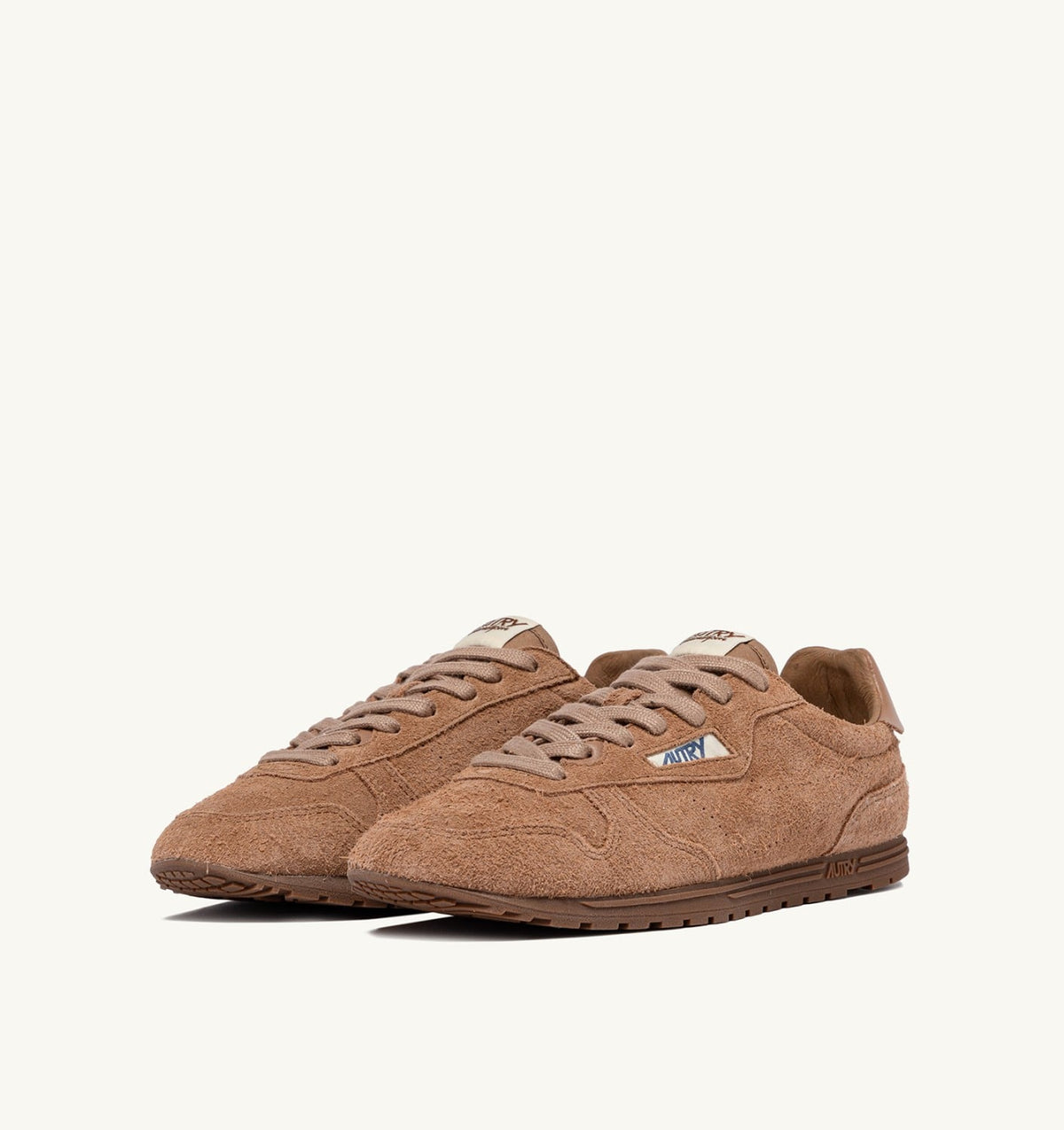 AUTRY Man SNEAKERS WINDSPIN IN SIENA BROWN SUEDE