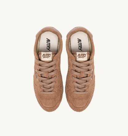 AUTRY Man SNEAKERS WINDSPIN IN SIENA BROWN SUEDE