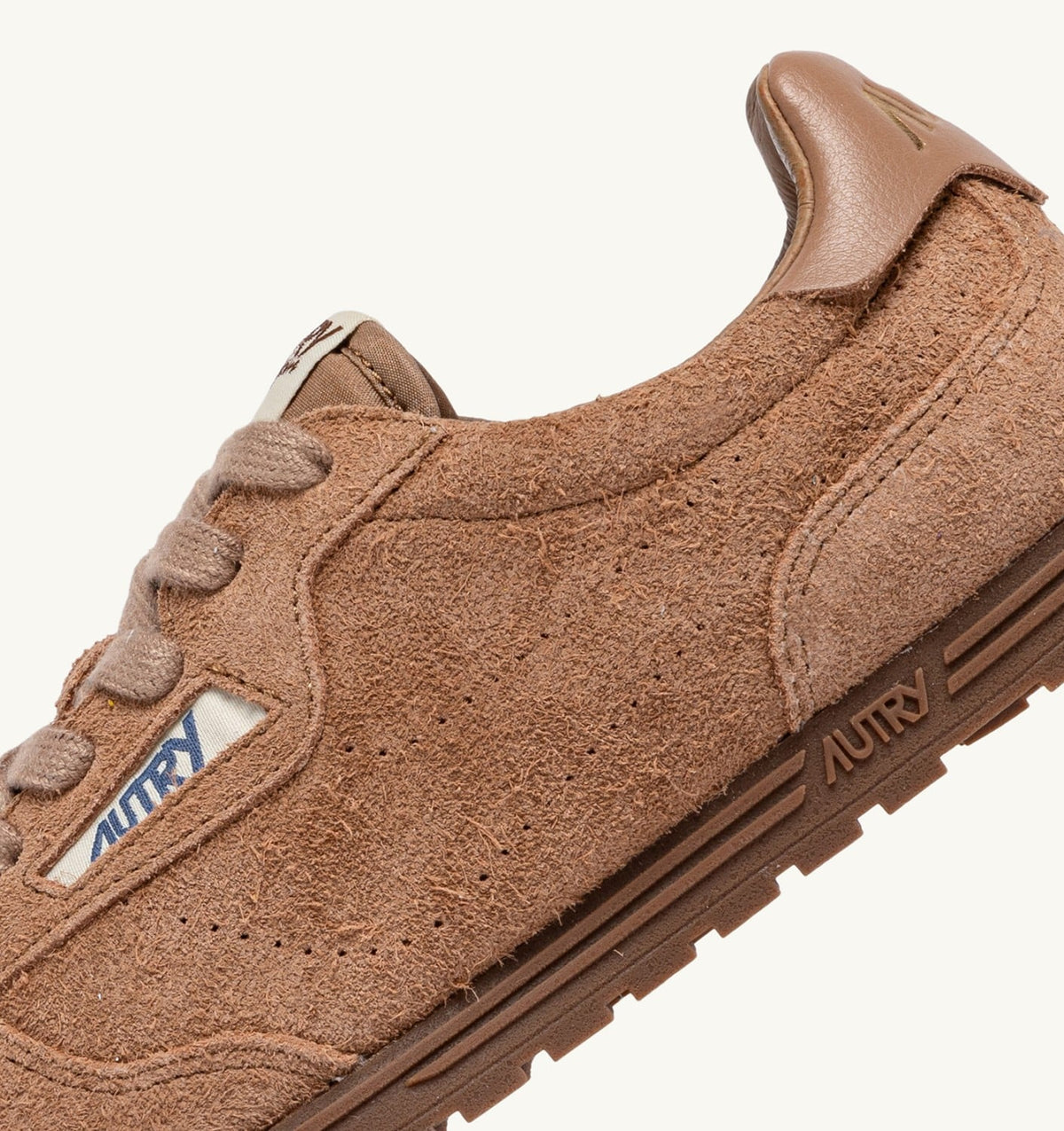 AUTRY Man SNEAKERS WINDSPIN IN SIENA BROWN SUEDE
