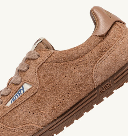 AUTRY Man SNEAKERS WINDSPIN IN SIENA BROWN SUEDE