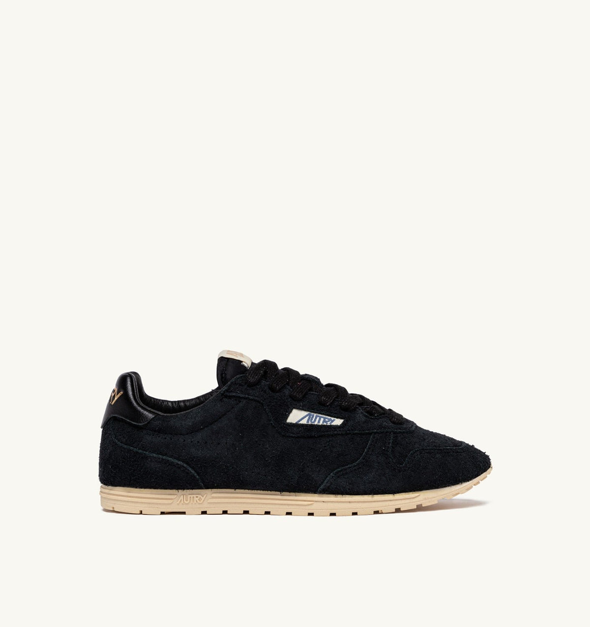 AUTRY Man SNEAKERS WINDSPIN IN BLACK SUEDE