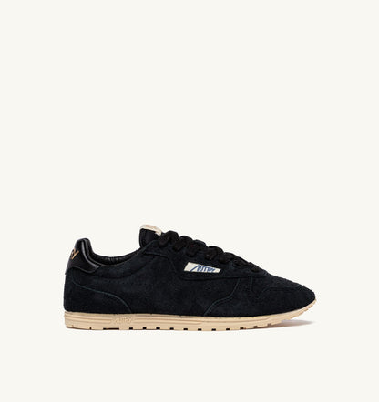 AUTRY Man SNEAKERS WINDSPIN IN BLACK SUEDE