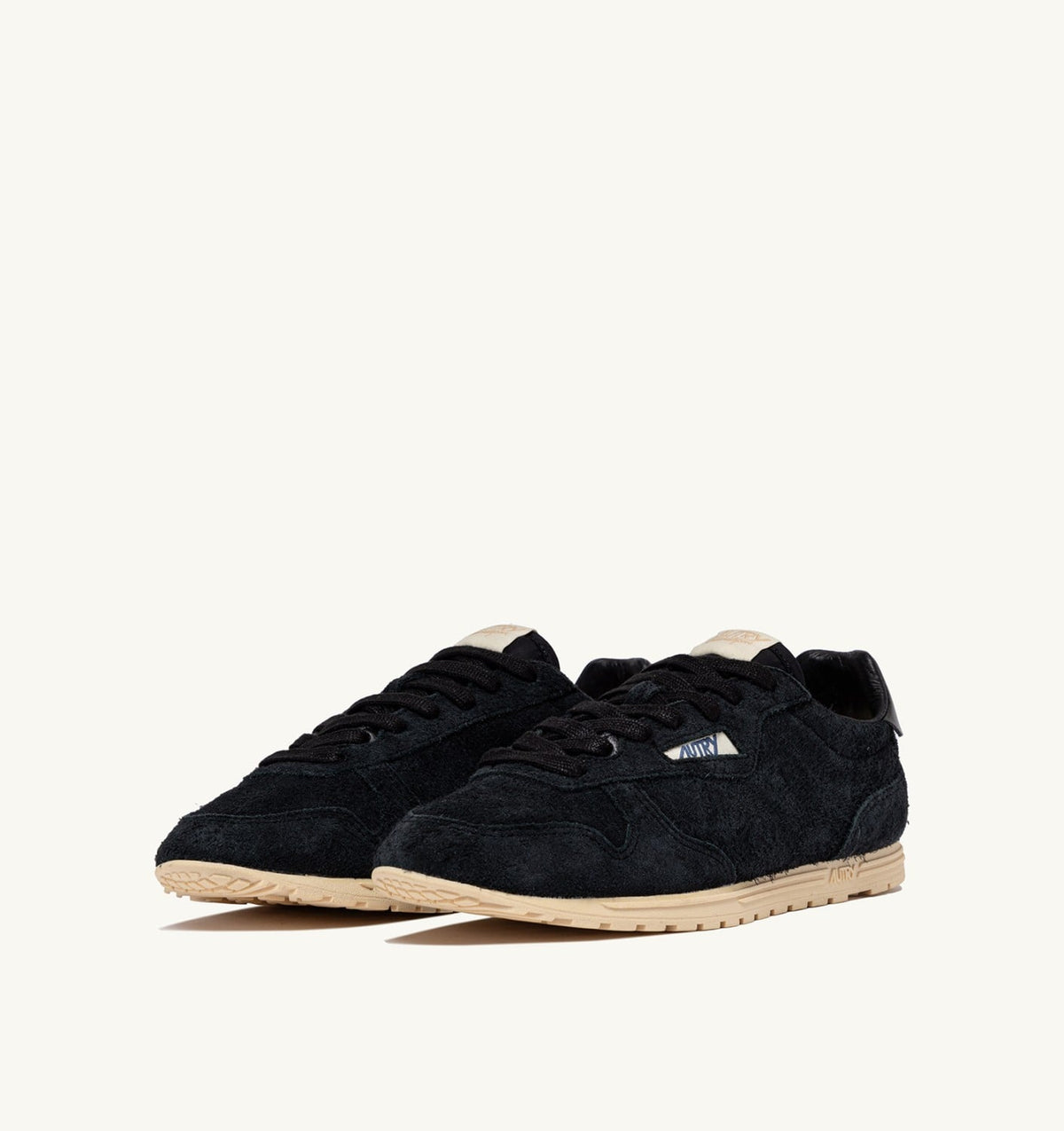 AUTRY Man SNEAKERS WINDSPIN IN BLACK SUEDE