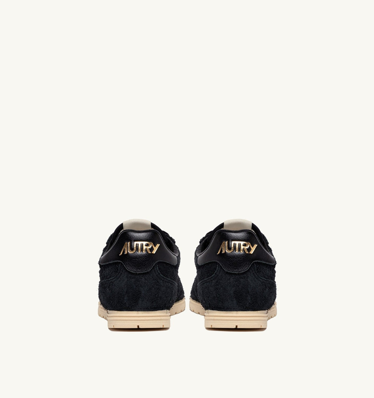 AUTRY Man SNEAKERS WINDSPIN IN BLACK SUEDE