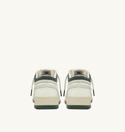 AUTRY Man MED-WAY SNEAKERS IN LEATHER COLOR MARSHMALLOW AND MOUNTAIN