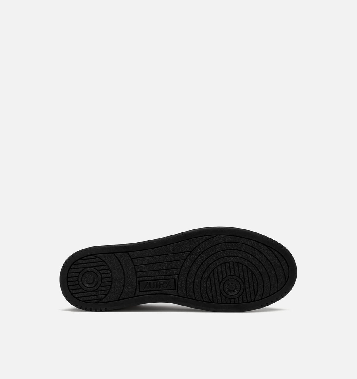 AUTRY Man MED-WAY SNEAKERS IN LEATHER COLOR MARSHMALLOW AND BLACK
