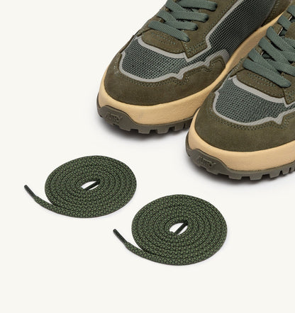 AUTRY Man WILDPACE LOW SNEAKERS IN SCHIO AND MILITARY DRAGON MESH AND SUEDE