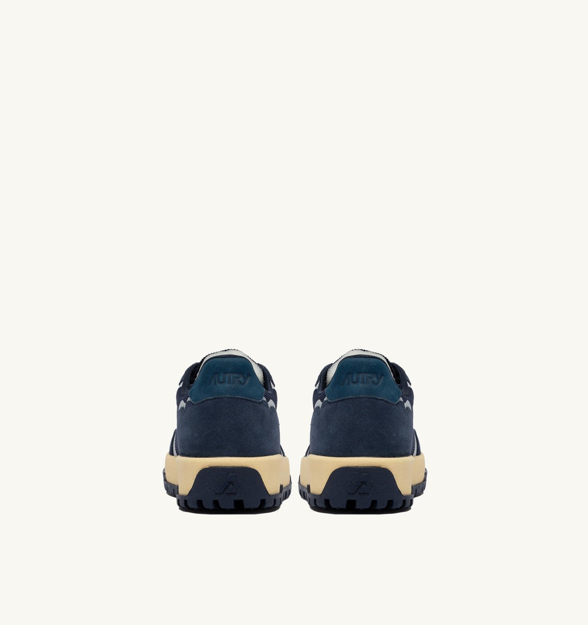 AUTRY Man WILDPACE LOW SNEAKERS IN BLUETTE DRAGON MESH AND SUEDE