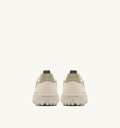 AUTRY Man WILDPACE LOW SNEAKERS IN ELM AND WHITE CORDURA AND SUEDE