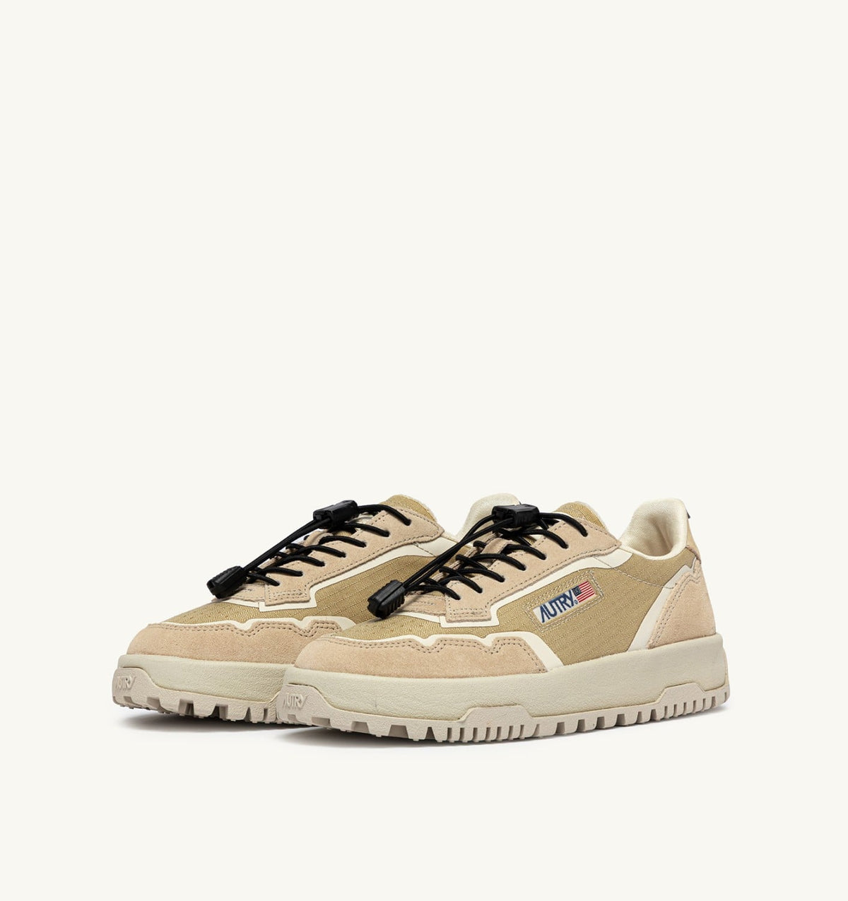 AUTRY Man WILDPACE LOW SNEAKERS IN BOULDUR CORDURA AND SUEDE