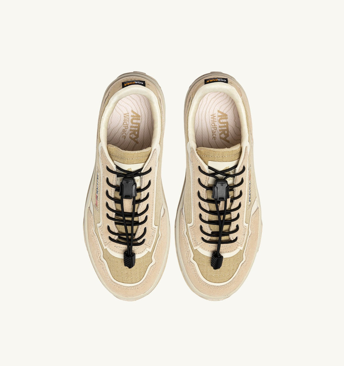 AUTRY Man WILDPACE LOW SNEAKERS IN BOULDUR CORDURA AND SUEDE
