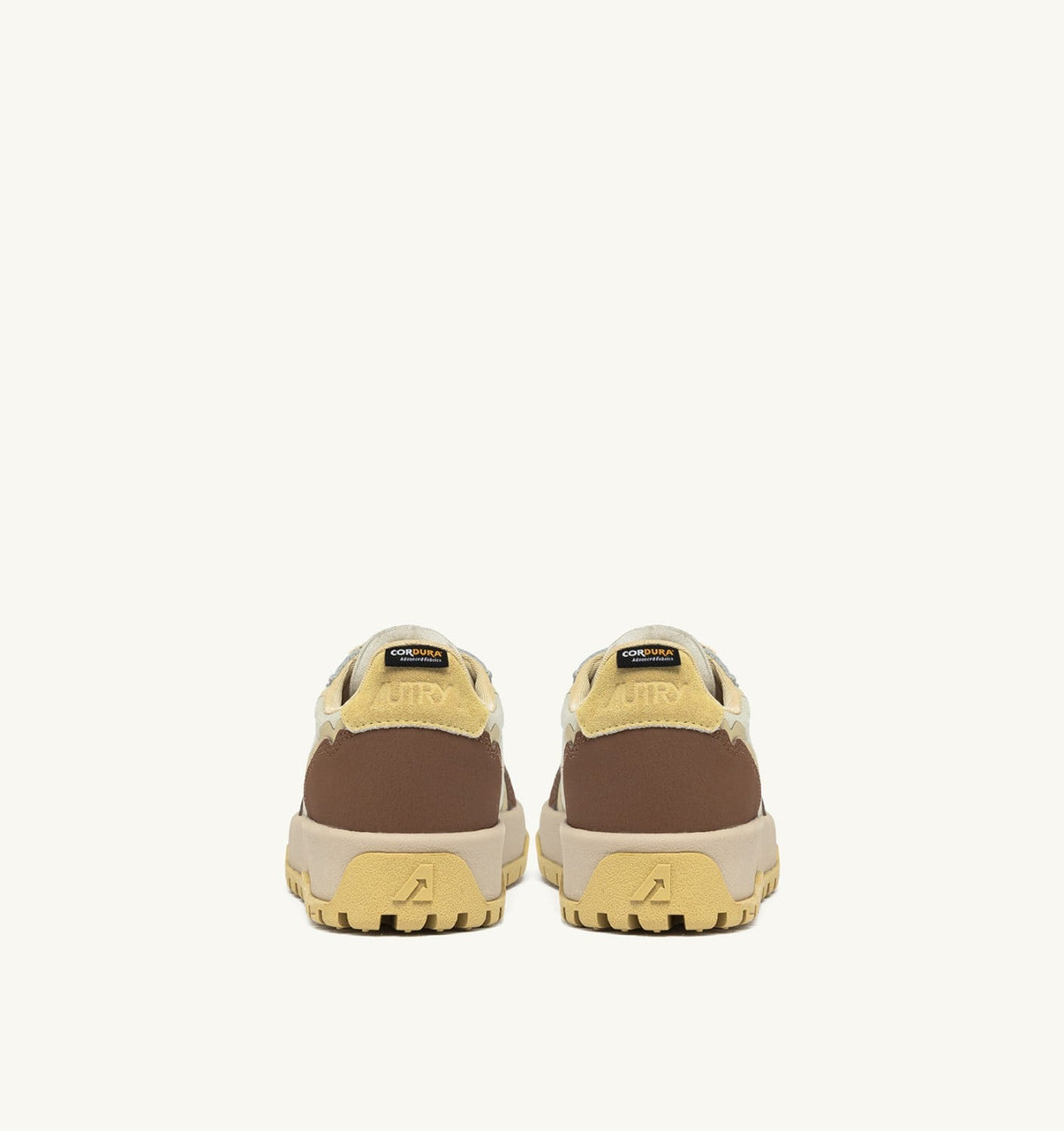 AUTRY Man WILDPACE LOW SNEAKERS IN RIPSTOP NYLON AND LEATHER COLOR FOG AND THRUSH