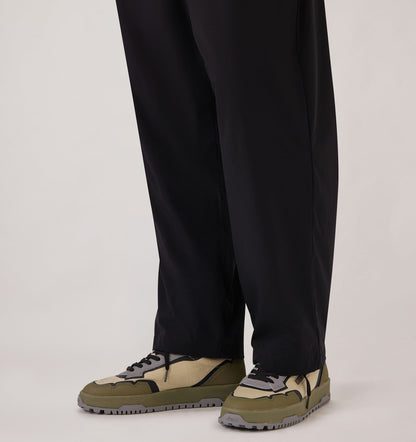 AUTRY Man WILDPACE LOW SNEAKERS IN RIPSTOP NYLON AND LEATHER COLOR CASTLE WALL AND TITANIUM