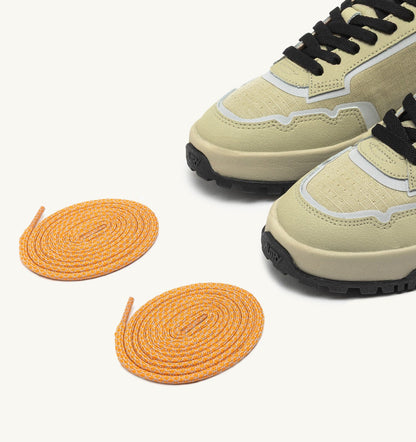 AUTRY Man WILDPACE LOW SNEAKERS IN RIPSTOP NYLON AND LEATHER COLOR TIDAL FOAM AND REFLEX