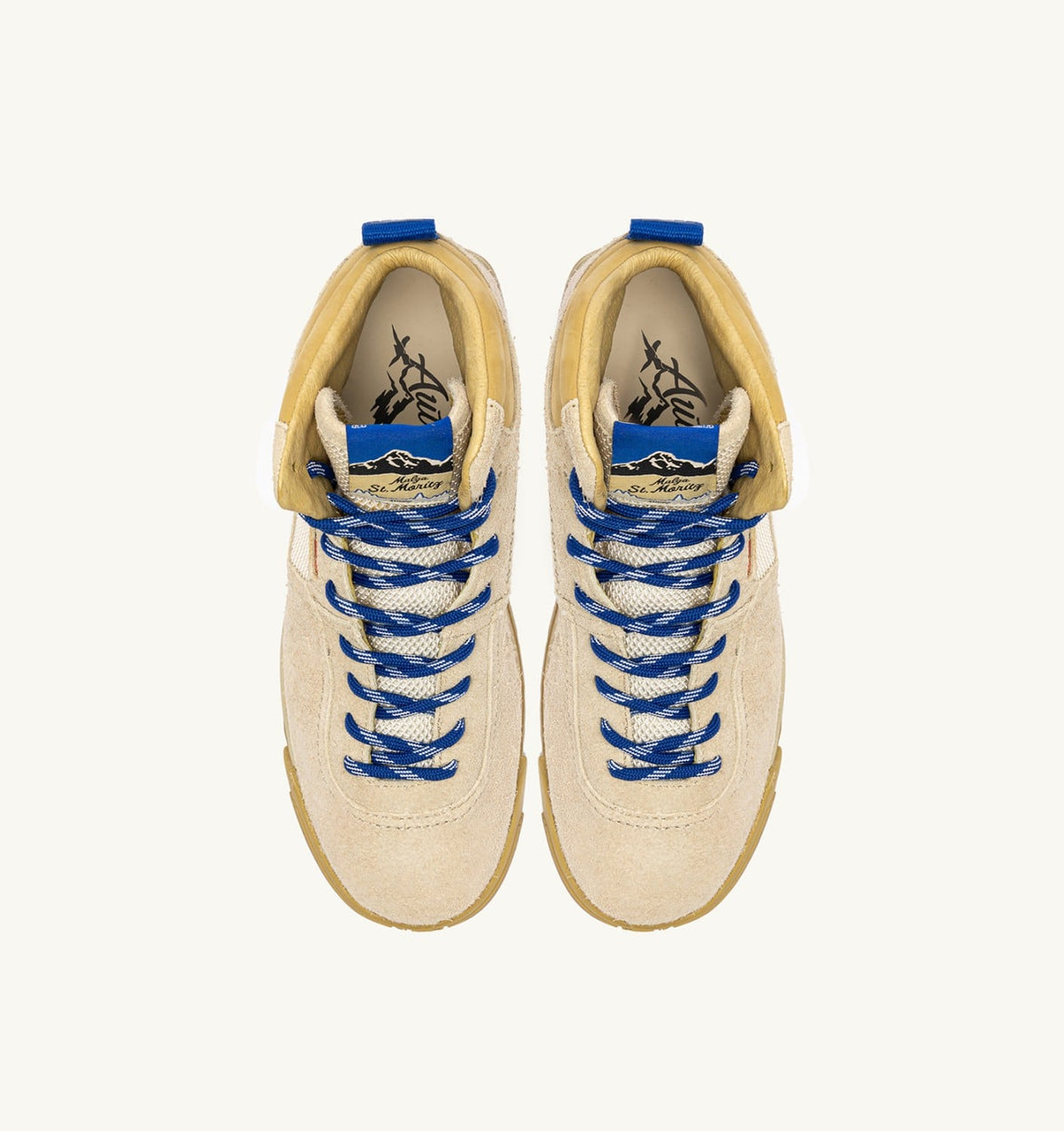 AUTRY Man MALGA ST.MORITZ IN COOKIE AND DEJA VU BLUE SUEDE