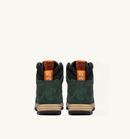 AUTRY Man MALGA COURCHEVEL IN PINE AND ORANGE OCHRE SUEDE