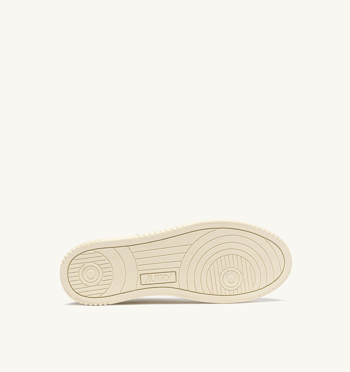 AUTRY Man DALLAS LOW SNEAKERS IN LODEN GREEN AND MARSHMALLOW LEATHER