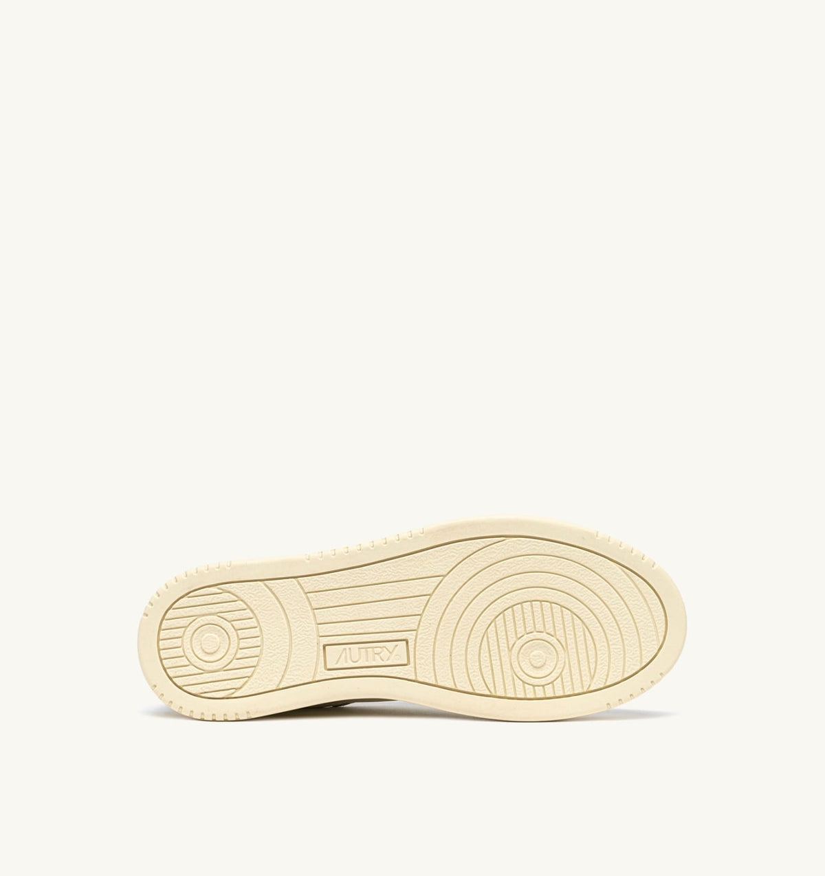 AUTRY Man DALLAS LOW SNEAKERS IN TEAK AND MARSHMALLOW LEATHER