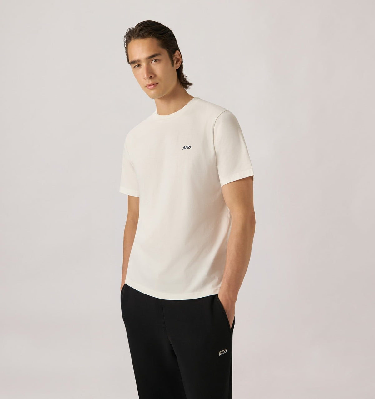 AUTRY Man EMBROIDERED LOGO TEE MAN