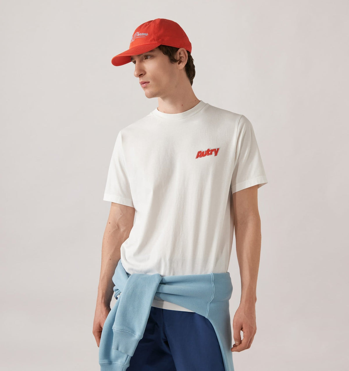 AUTRY Man DOUBLE LOGO TEE MAN