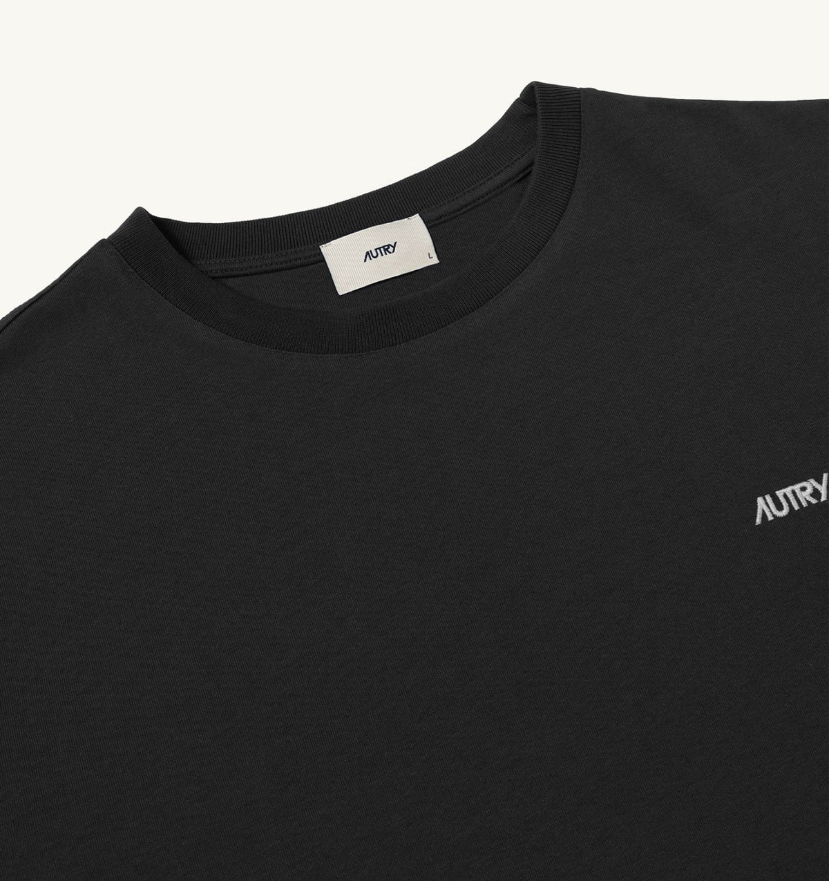 AUTRY Man T-SHIRT WITH EMBROIDERED LOGO FOR MAN