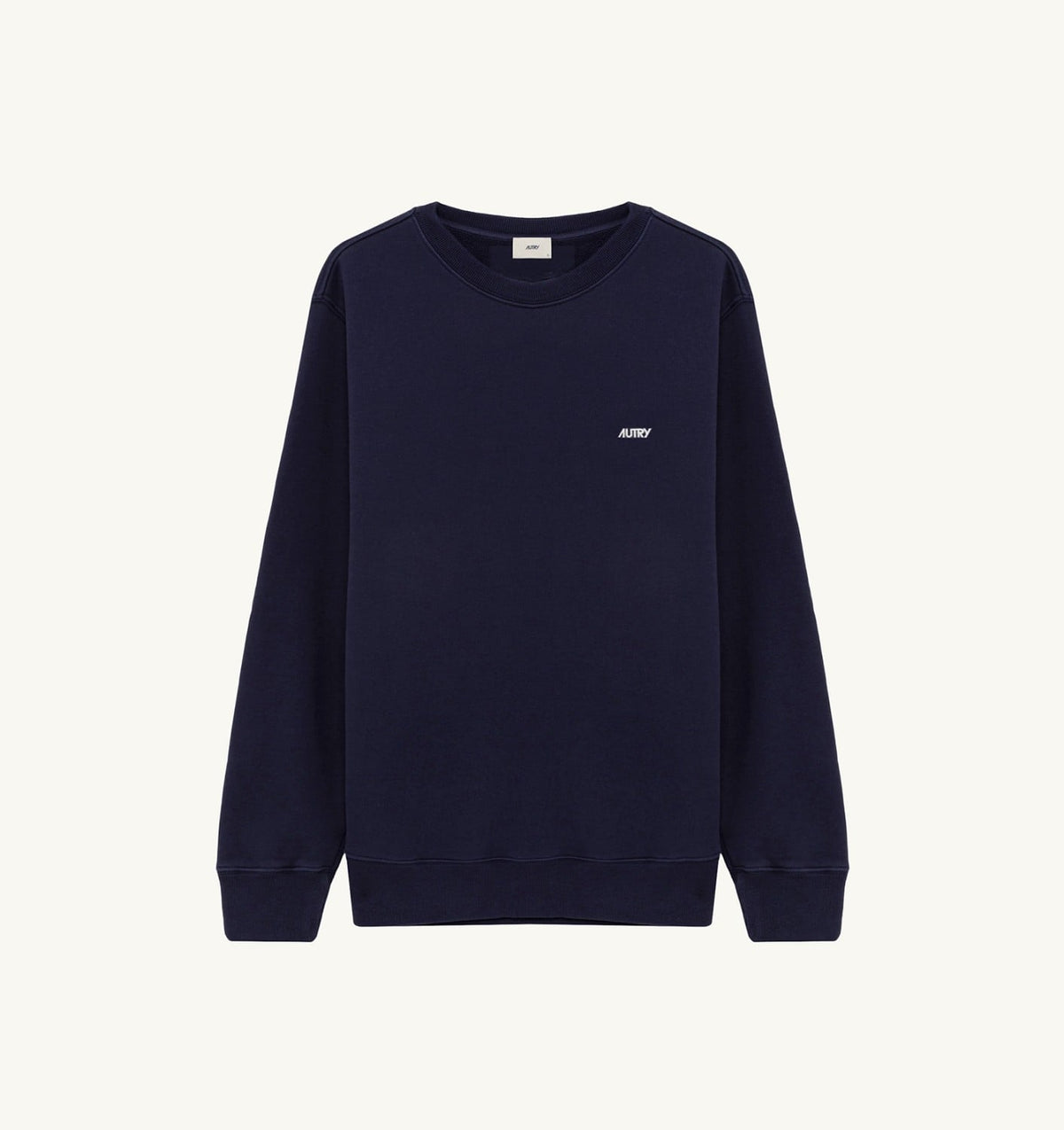 AUTRY Man EMBROIDERED LOGO CREWNECK SWEATSHIRT MAN