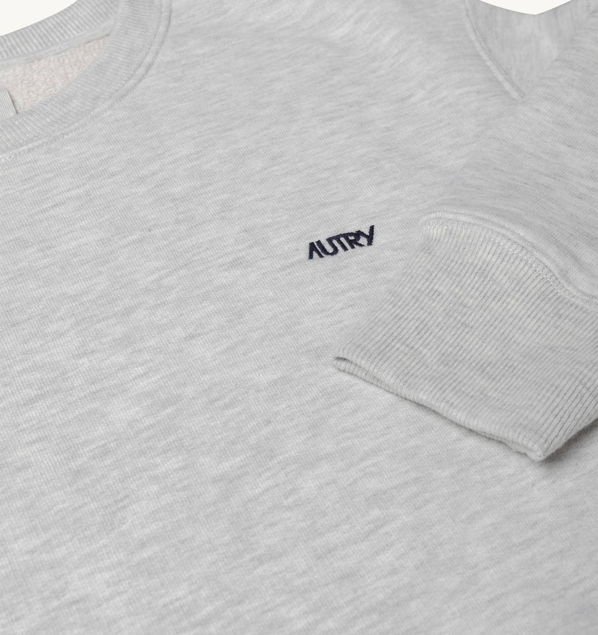 AUTRY Man EMBROIDERED LOGO CREWNECK SWEATSHIRT MAN