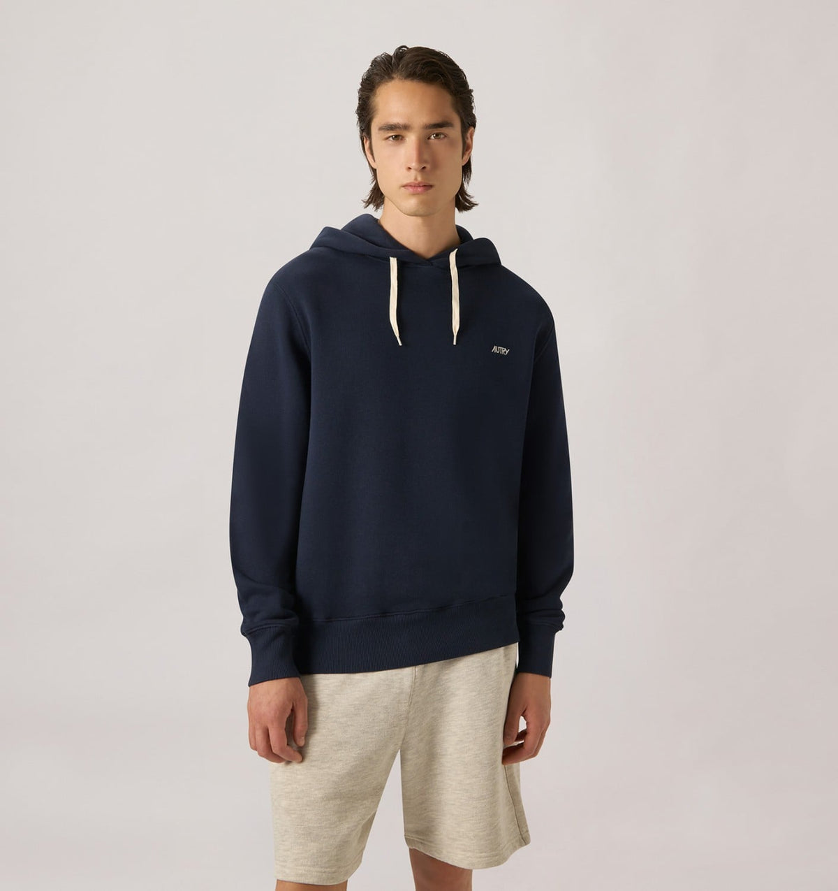 AUTRY Man EMBROIDERED LOGO HOODIE MAN