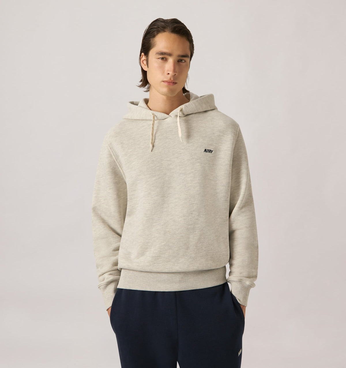 AUTRY Man EMBROIDERED LOGO HOODIE MAN