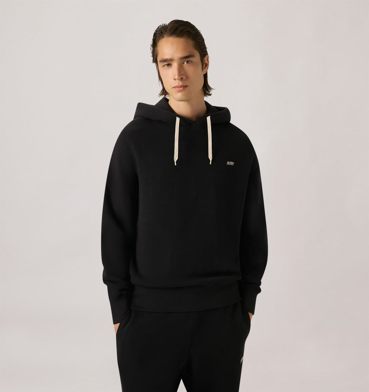 AUTRY Man HOODIE WITH EMBROIDERED LOGO FOR MAN