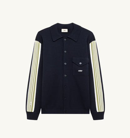 AUTRY Man KNITTED VISCOSE SHIRT JACKET MAN