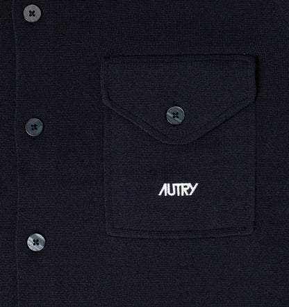 AUTRY Man KNITTED VISCOSE SHIRT JACKET MAN