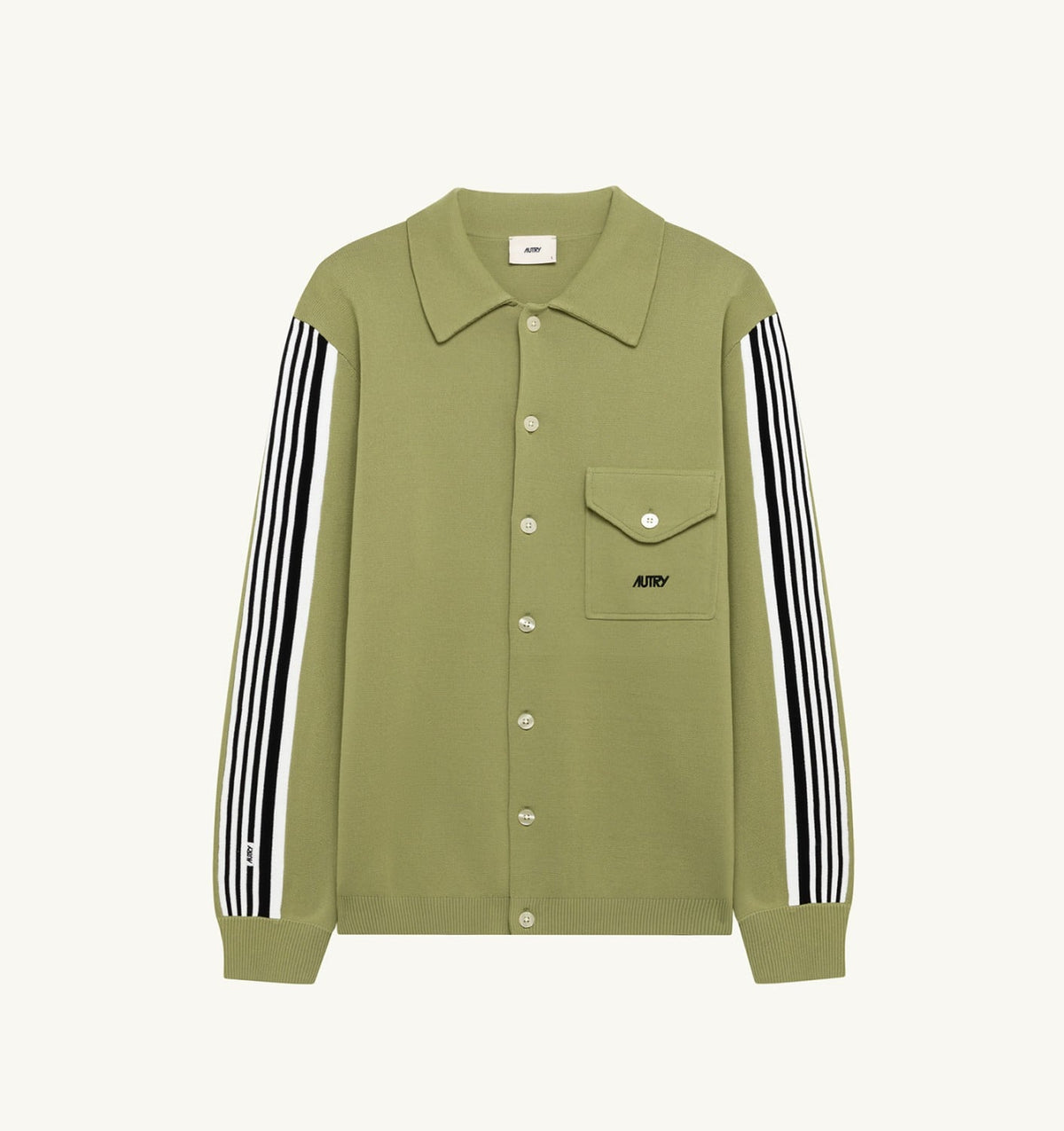 AUTRY Man KNITTED VISCOSE SHIRT JACKET MAN