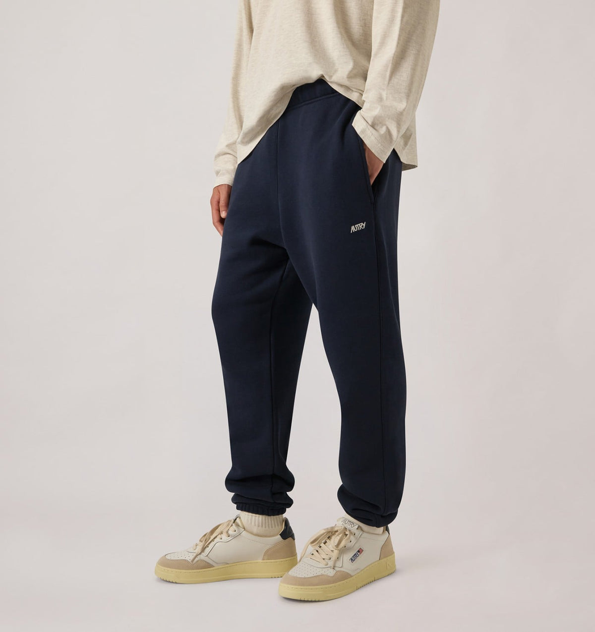 AUTRY Man EMBROIDERED LOGO SWEATPANTS MAN