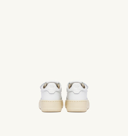 AUTRY Kid MEDALIST KIDSTRIPES LOW SNEAKERS IN WHITE LEATHER