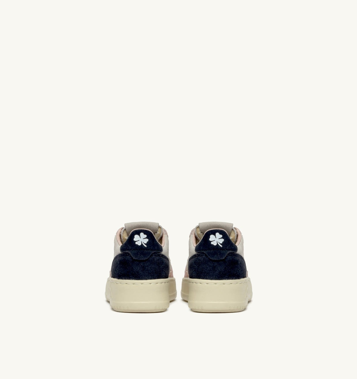 AUTRY Kid MEDALIST KIDS LOW SNEAKERS IN SUEDE COLOR ATLANTIC WHITE AND ROSEMARY