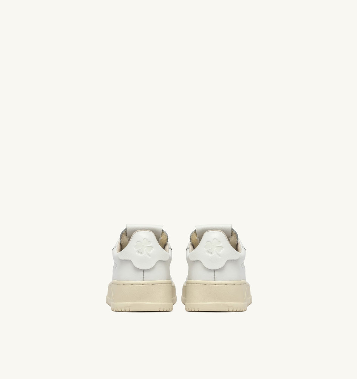 AUTRY Kid DALLAS KIDS LOW SNEAKERS IN WHITE LEATHER
