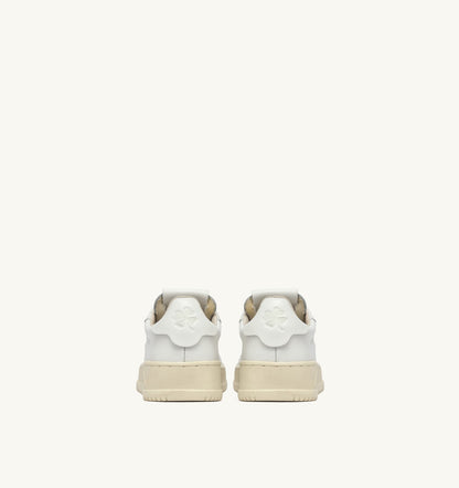 AUTRY Kid DALLAS KIDS LOW SNEAKERS IN WHITE LEATHER