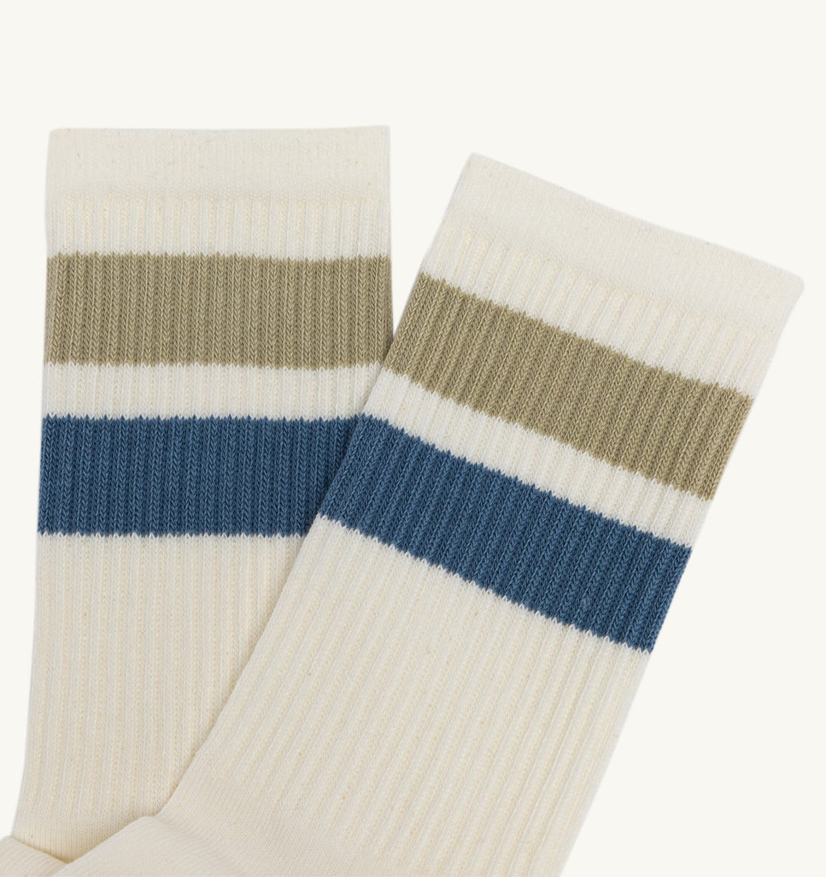AUTRY Kid STRIPED JACQUARD LOGO SOCKS KIDS