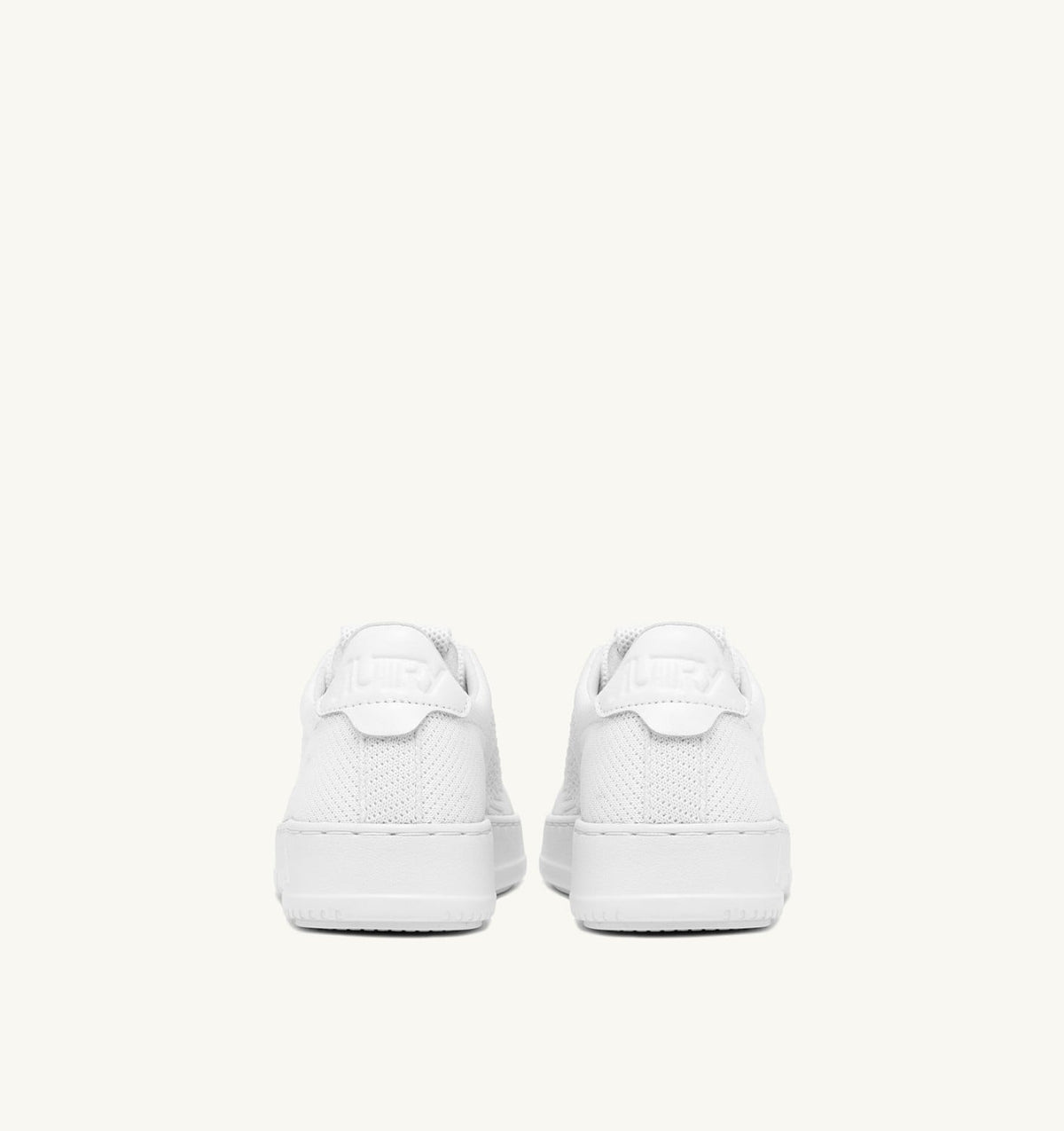 AUTRY Woman MEDALIST EASEKNIT LOW SNEAKERS IN WHITE KNIT