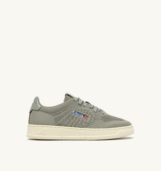 AUTRY Woman MEDALIST EASEKNIT LOW SNEAKERS IN SEA GRASS KNIT